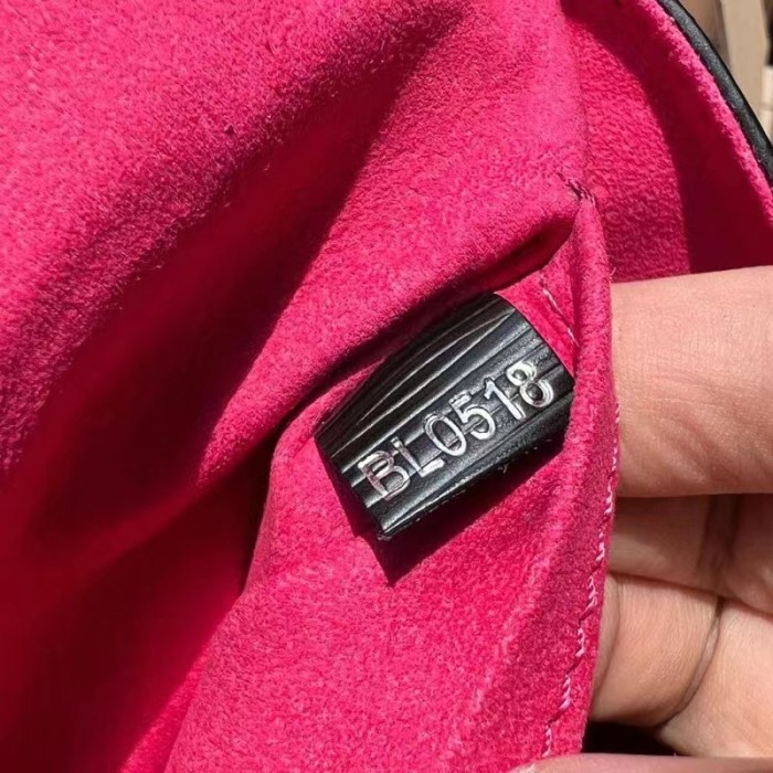 Louis Vuitton LV Women Cluny Mini Handbag Black Epi Grained Cowhide Leather