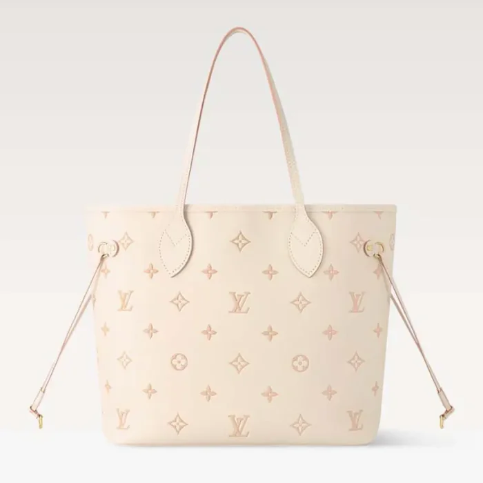 Louis Vuitton LV Women Neverfull MM Monogram Empreinte M14285
