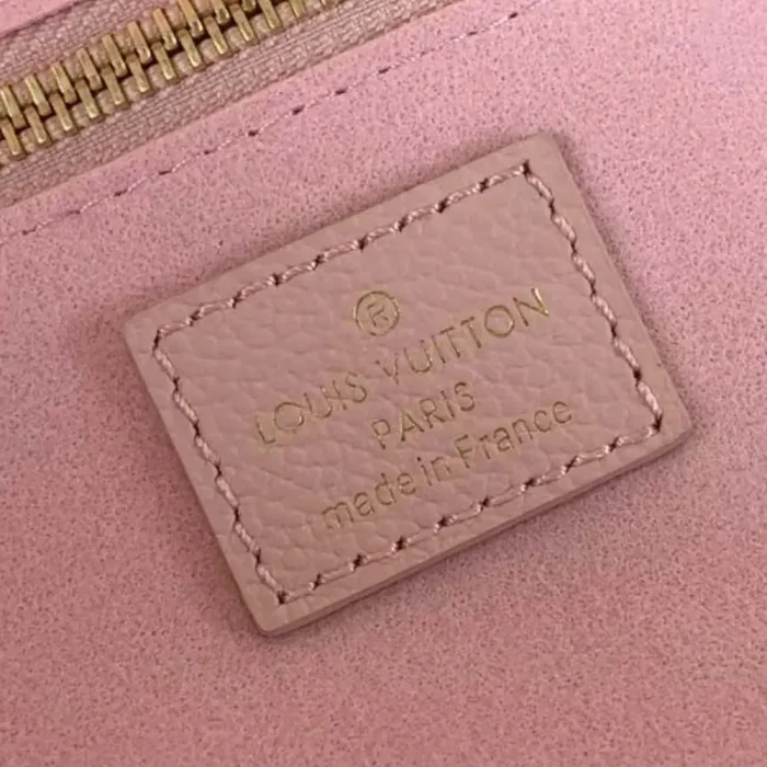 Louis Vuitton LV Women Neverfull MM Monogram Empreinte Leather-Pink M14210