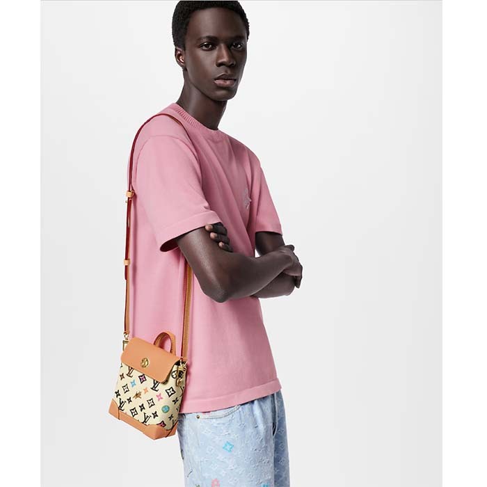 Louis Vuitton Unisex LV Nano Steamer Vanilla Monogram Craggy Coated Canvas M83429