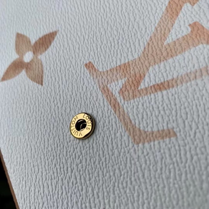 Louis Vuitton LV Women Félicie Pochette Beige Monogram Coated Canvas Microfiber Lining