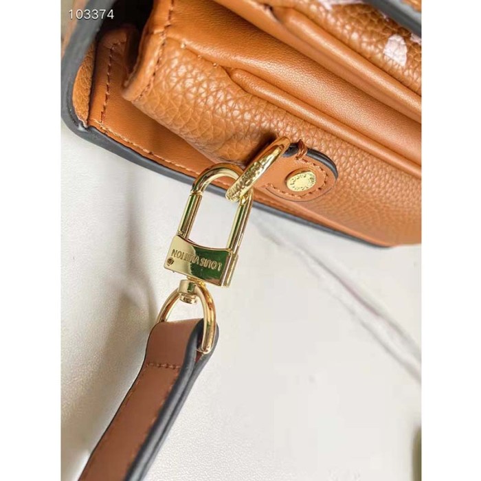 Louis Vuitton LV Women Pochette Metis Bag Embroidered Embossed Supple Grained Cowhide