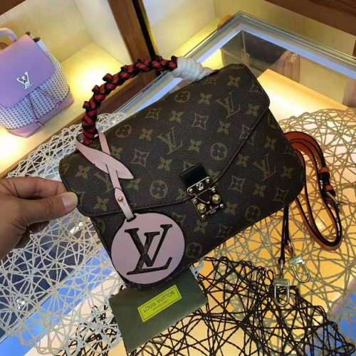 Louis Vuitton LV Women Pochette Métis Bag in Monogram Coated Canvas-Brown