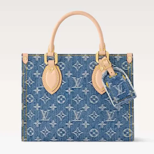 Louis Vuitton LV Women Onthego PM Monogram Denim M14633