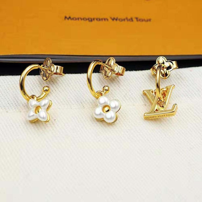 Louis Vuitton Women LV Floragram Earrings