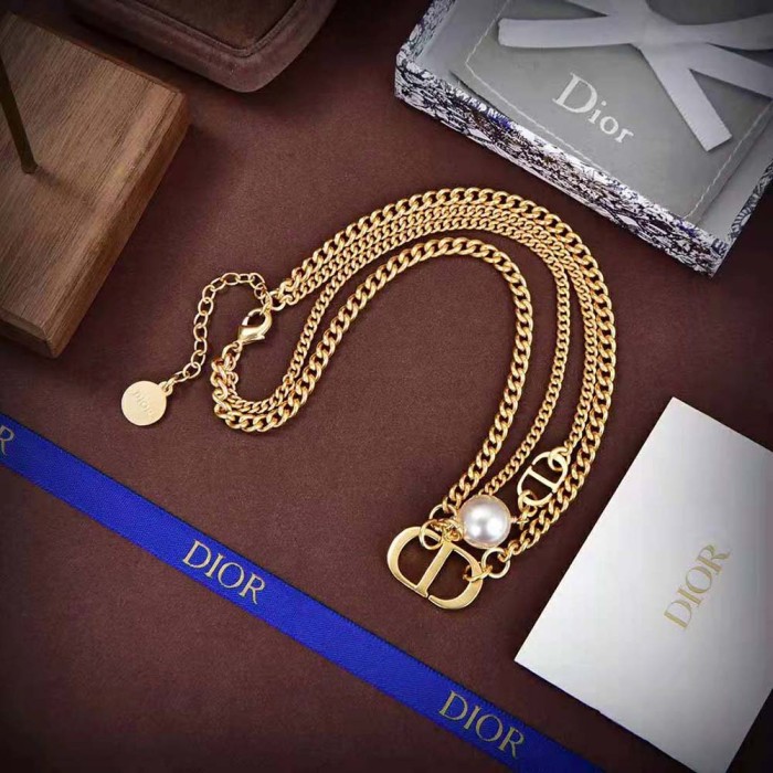 Dior Women 30 Montaigne Choker Gold-Finish Metal