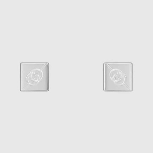 Gucci Women Diagonal Interlocking G Earrings