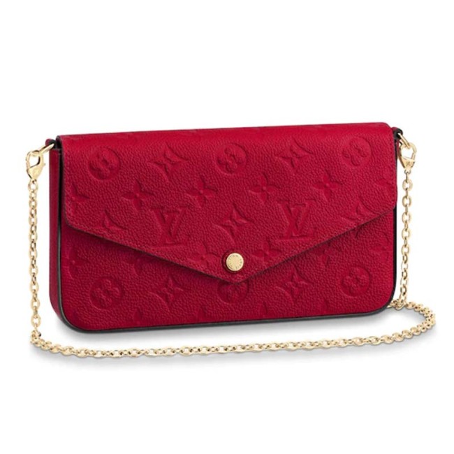 Louis Vuitton LV Women Félicie Pochette Monogram Empreinte Leather
