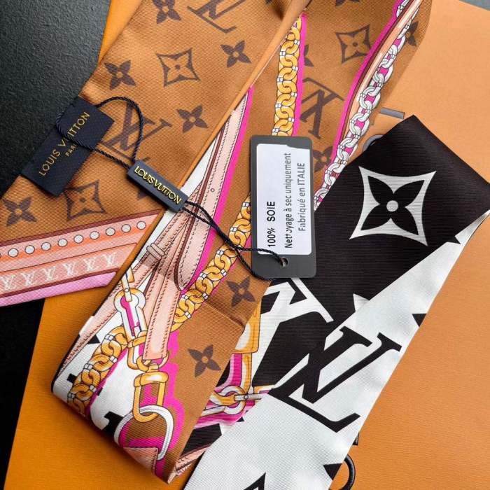 Louis Vuitton Women LV Ultimate Monogram BB Bandeau Black Allover Monogram Silk Inkjet M76676