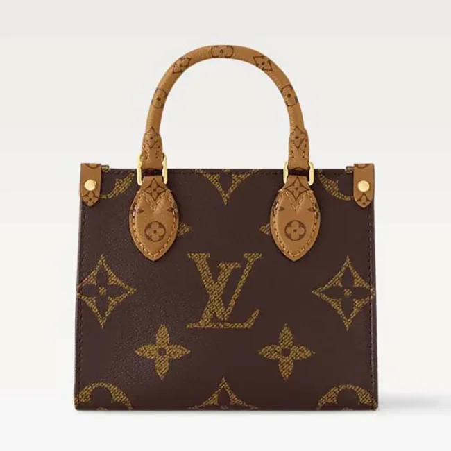 Louis Vuitton LV Women Onthego BB Bicolor Monogram Reverse Canvas M46839