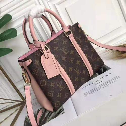 Louis Vuitton LV Women Soufflot BB Bag in Monogram Coated Canvas-Brown
