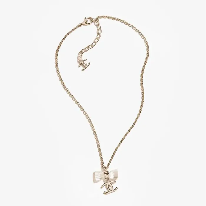 Chanel Women Pendant Necklace Metal Resin ABF546B19997