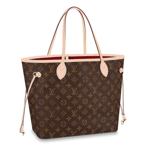 Louis Vuitton LV Women Neverfull MM Bag in Monogram Canvas
