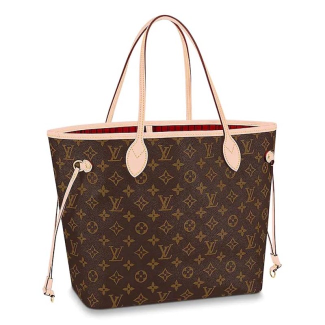 Louis Vuitton LV Women Neverfull MM Bag in Monogram Canvas