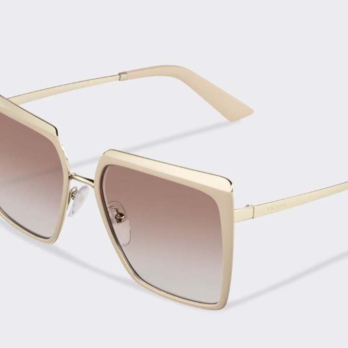 Prada Women Cinéma Sunglasses of the Iconic Prada Cinéma Collection with Sophisticated-Pink