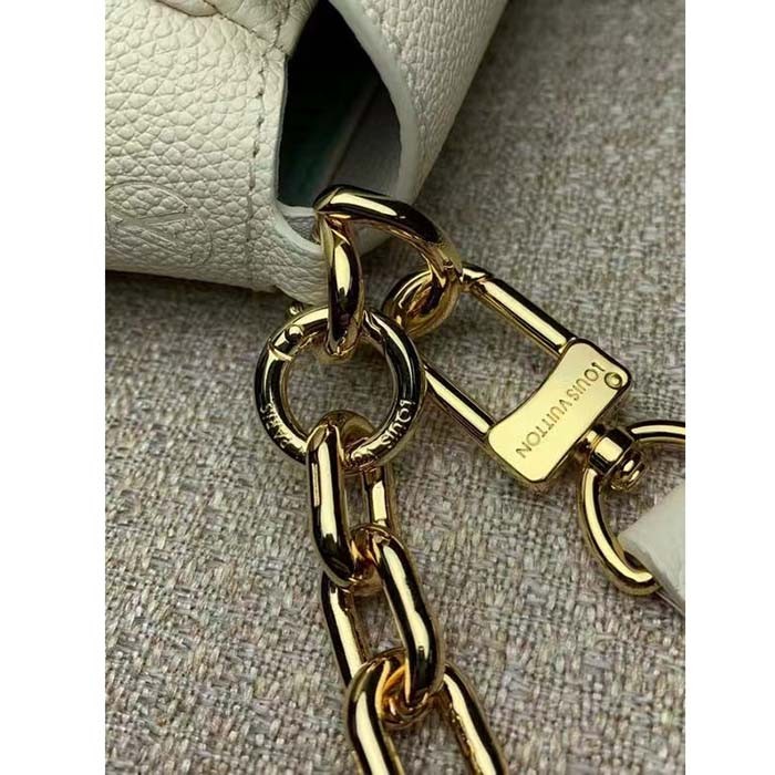 Louis Vuitton LV Women Favorite Green Monogram Empreinte Embossed Supple Grained Cowhide Leather