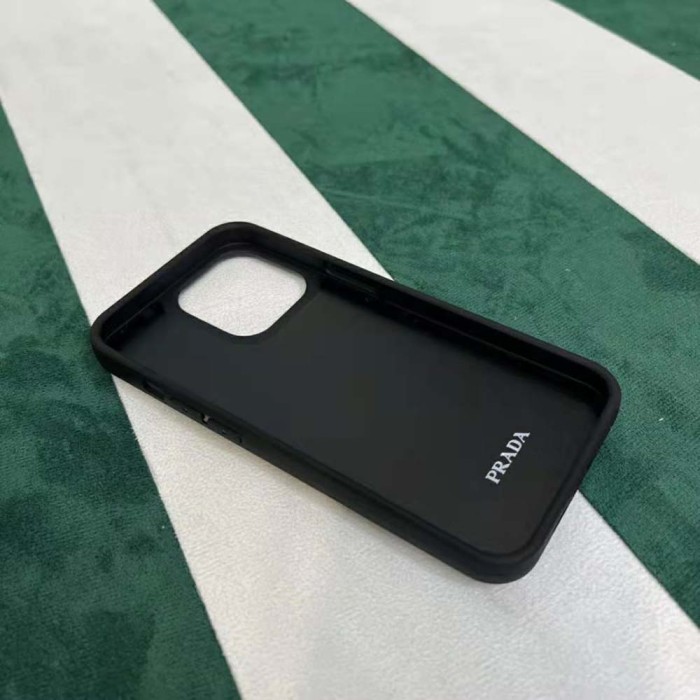 Prada Wome Saffiano Cover for IPhone-White