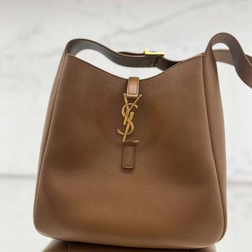 Saint Laurent YSL Women Le 5 À 7 Supple Small Grained Leather