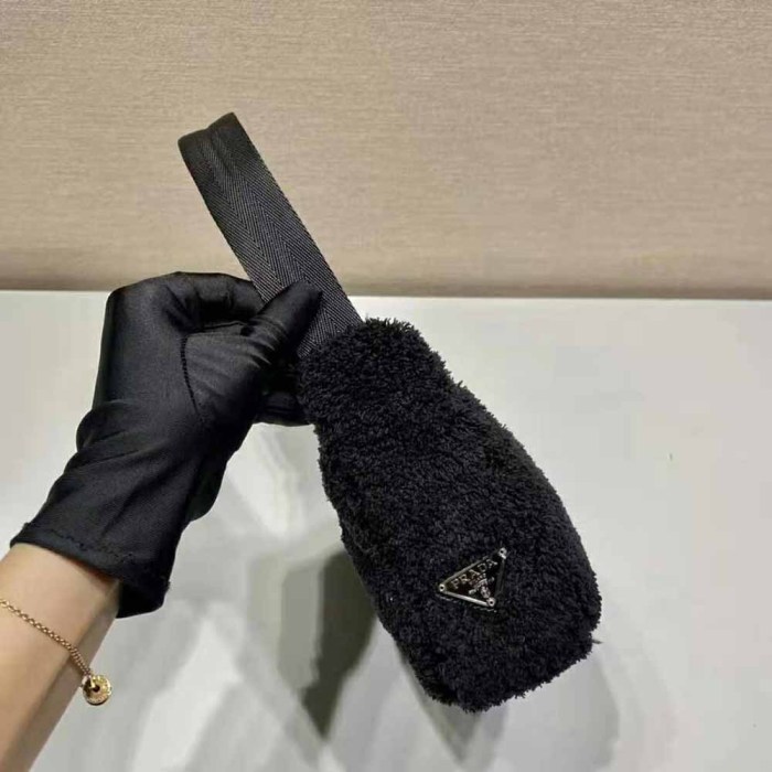 Prada Women Re-Edition 2000 Terry Mini-Bag-Black