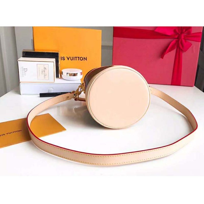 Louis Vuitton LV Women Duffle Bag in Monogram Coated Canvas-Brown