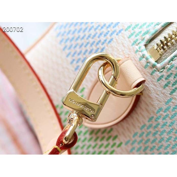 Louis Vuitton Women LV Speedy Bandoulière 20 Pistachio Damier Giant Coated Canvas N40515