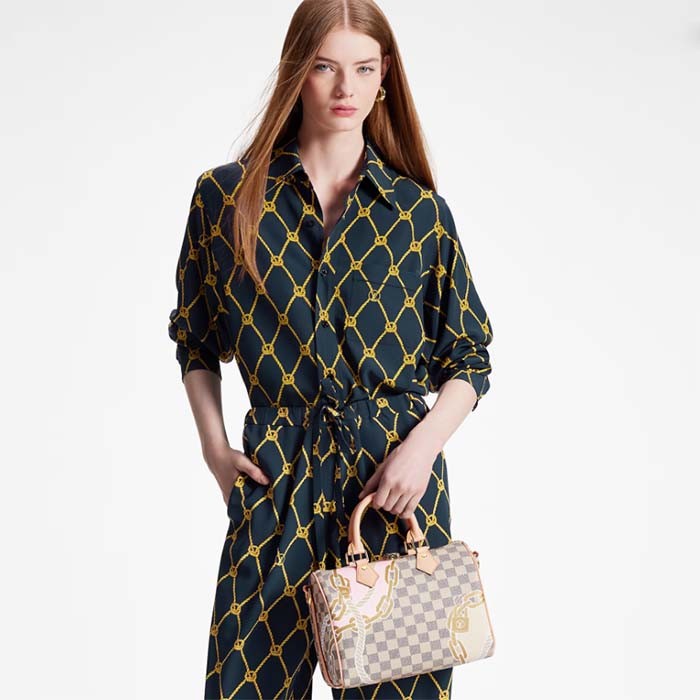 Louis Vuitton Women LV Speedy Bandoulière 25 New Spring Collection Nautical