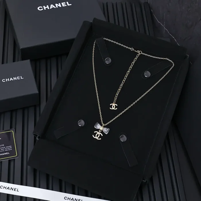 Chanel Women Pendant Necklace Metal Resin ABF546B19997