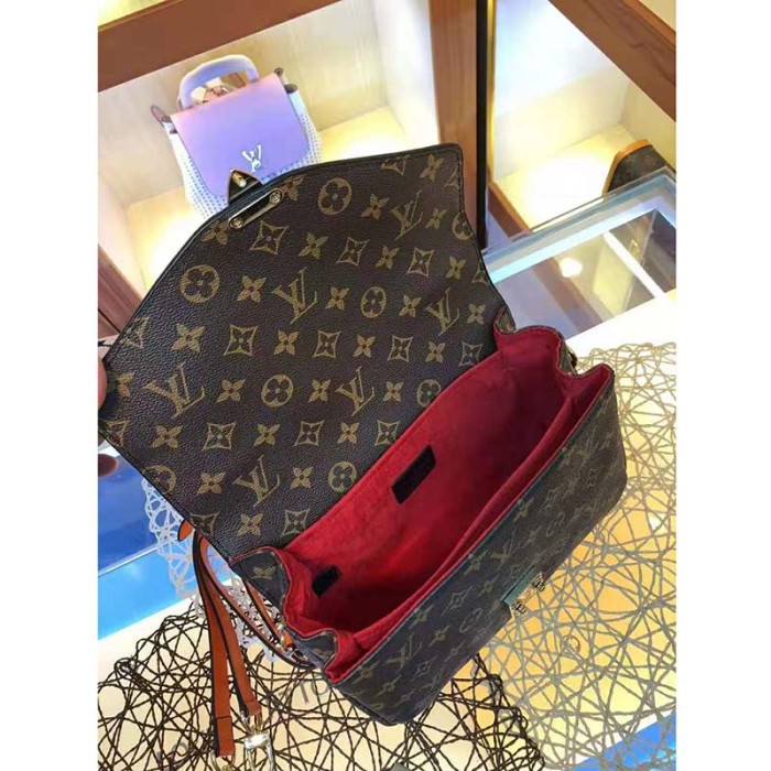 Louis Vuitton LV Women Pochette Métis Bag in Monogram Coated Canvas-Brown