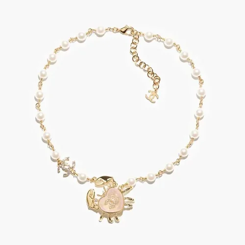 Chanel Women Necklace Metal Glass Resin Strass ABF047B19292