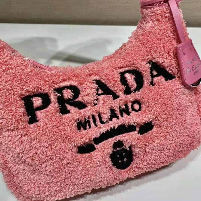 Prada Women Re-Edition 2000 Terry Mini-Bag-Pink