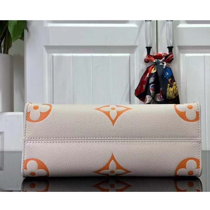 Louis Vuitton LV Women OnTheGo PM​ Neutral Gradient Monogram Empreinte Embossed Cowhide Leather