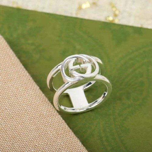 Gucci Women Interlocking G Wide Open Band