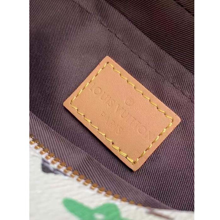 Louis Vuitton Unisex Mini Soft Trunk Vanilla Monogram Craggy Coated Canvas M25132