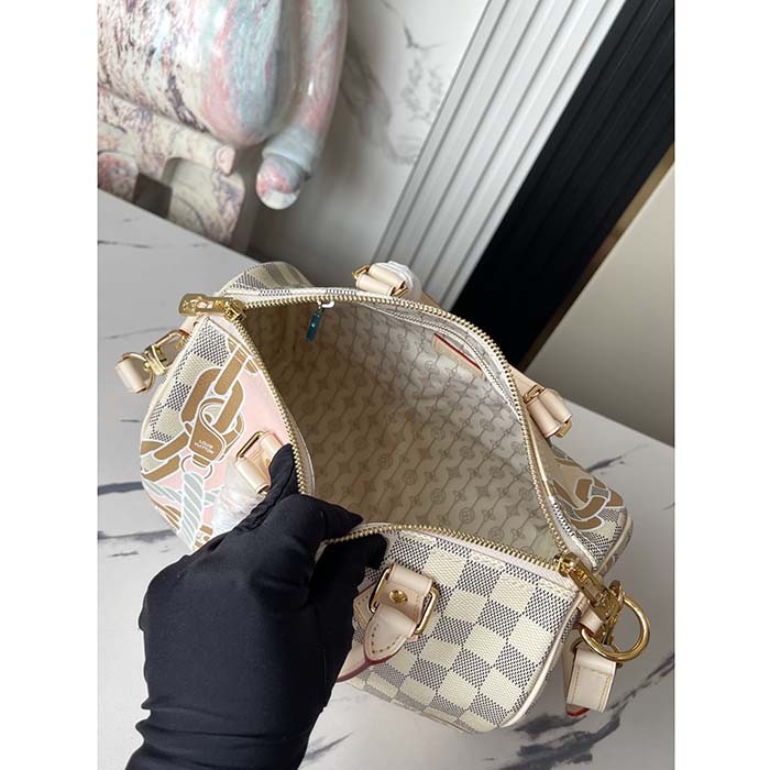 Louis Vuitton Women LV Speedy Bandoulière 25 New Spring Collection Nautical