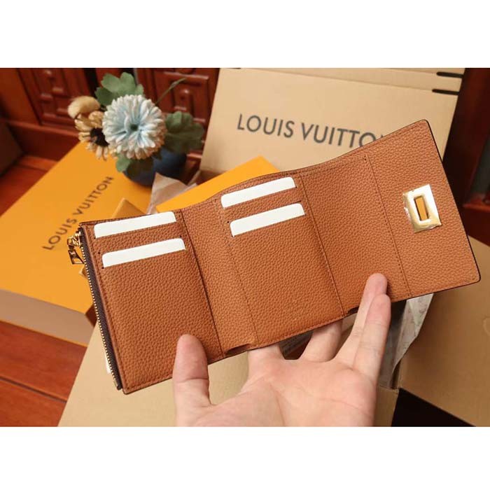 Louis Vuitton Unisex Victorine On My Side Wallet Black Calf Leather M82640