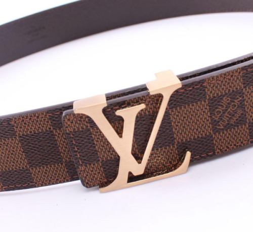 Louis Vuitton LV Unisex LV Initiales 40MM Belt Brown
