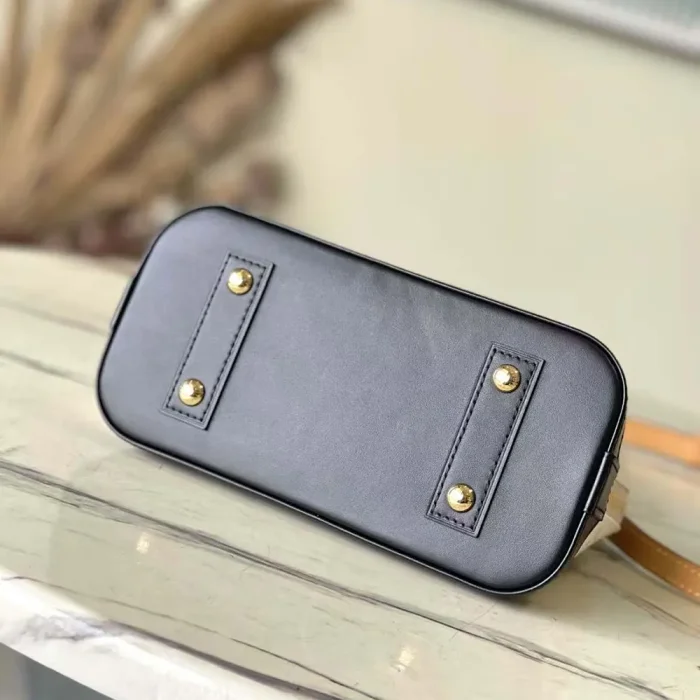 Louis Vuitton LV Women Nano Alma Monogram Dune Coated Canvas M46895