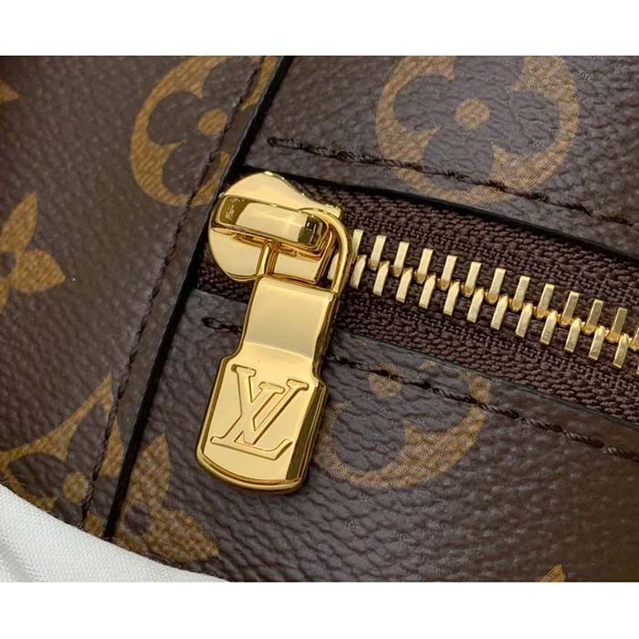 Louis Vuitton Women LV Vanity Chain Pouch Brown Monogram Coated Canvas M47125