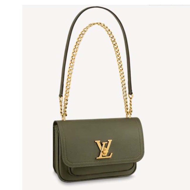 Louis Vuitton Women Lockme Chain PM Handbag Grained Calf Leather