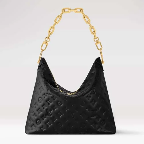 Louis Vuitton LV Women Coussin Hobo MM-Black M12068