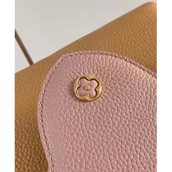 Louis Vuitton LV Women Capucines MM Handbag Arizona Brown Cognac Taurillon Cowhide Leather