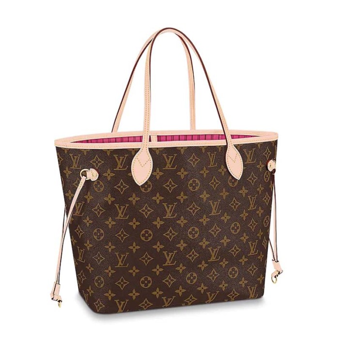 Louis Vuitton LV Women Neverfull MM Bag in Monogram Canvas
