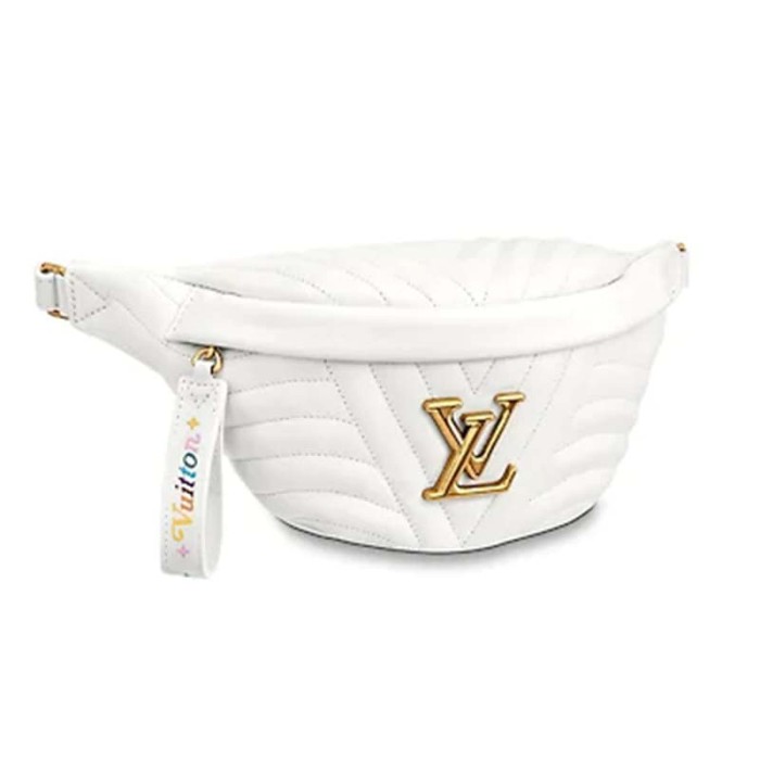 Louis Vuitton LV Women New Wave Bumbag in Quilted Calf Leather