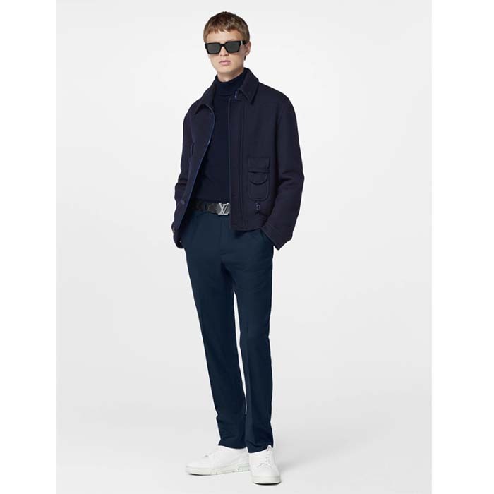 Louis Vuitton Unisex LV Initiales 40 MM Reversible Belt Monogram Canvas Calf Leather M9043U