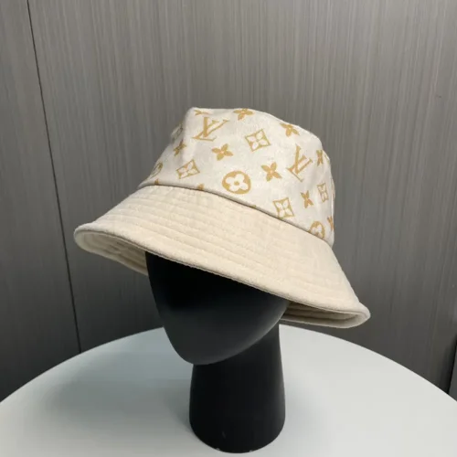 Louis Vuitton Unisex Monogram Essential Bucket Hat-Blue M78772
