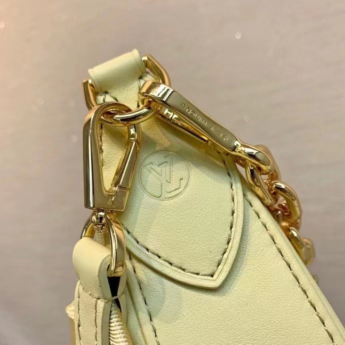 Louis Vuitton LV Women Over The Moon Yellow Quilted Embroidered Smooth Calf Leather