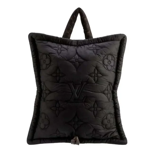 Louis Vuitton LV Women Pillow Backpack-Black M58981