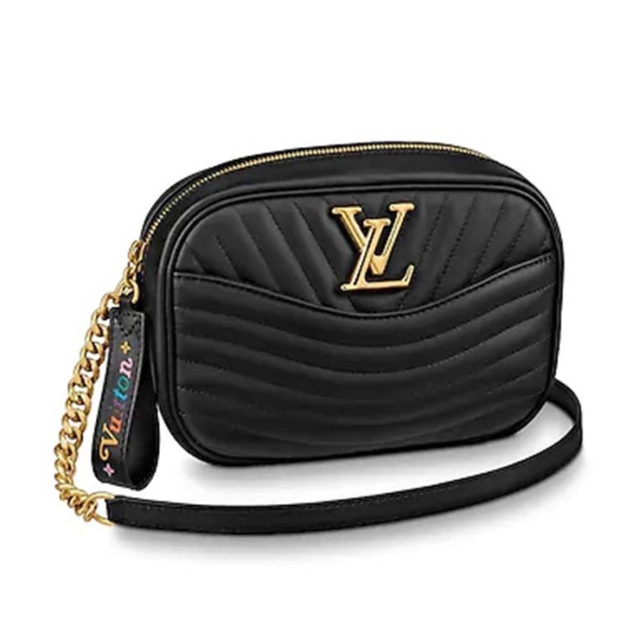 Louis Vuitton LV Women New Wave Camera Bag in Quilted Calf Leather