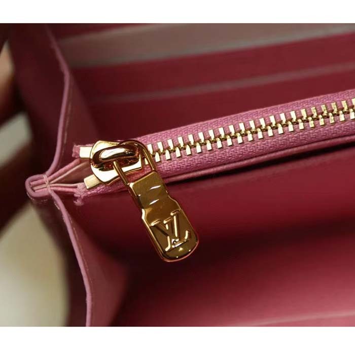 Louis Vuitton Unisex LV x YK Sarah Wallet Monogram Coated Canvas Pumpkin Print