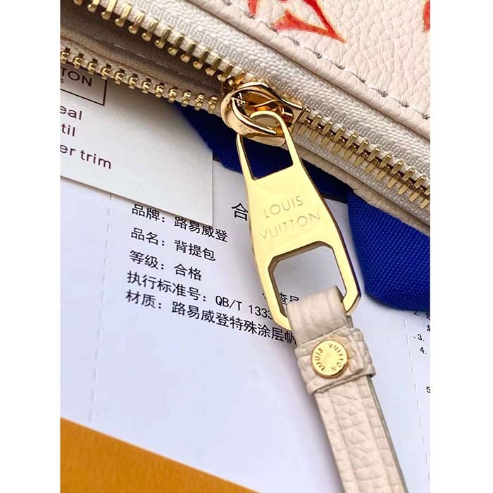 Louis Vuitton LV Women Sunrise Aquarelle Monogram Embossed Supple Grained Cowhide Leather M83448